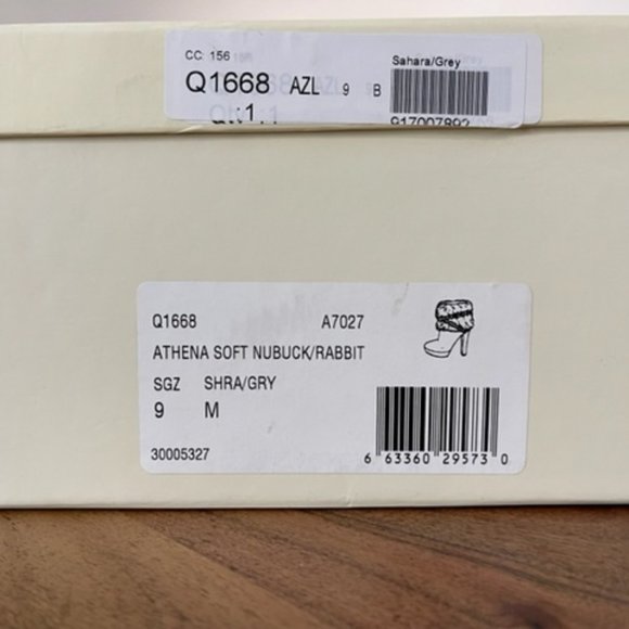 Coach Athena Soft Nubuck Leather & Rabbit Fur Boots - Picture 10 of 12